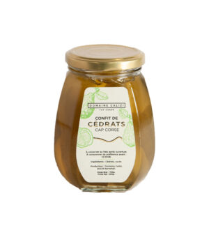 Confit Cédrat Corse 125gr